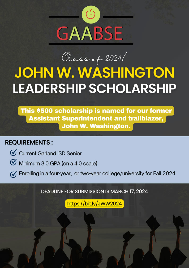 John Washington Leadership Scholarship